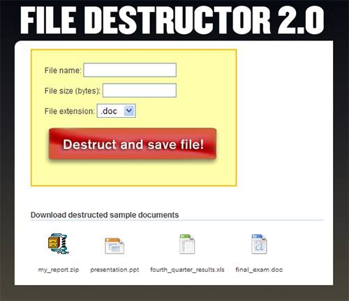 File Destructor