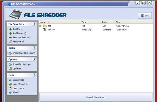 file shredder open source windows