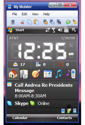 Remotely Control Windows Mobile Phone from Desktop