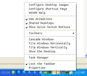 Power Toy - Microsoft's Virtual Desktop Manager