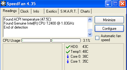 Fan Computer Monitoring Monitor Your Computer Fan Speed With SpeedFan