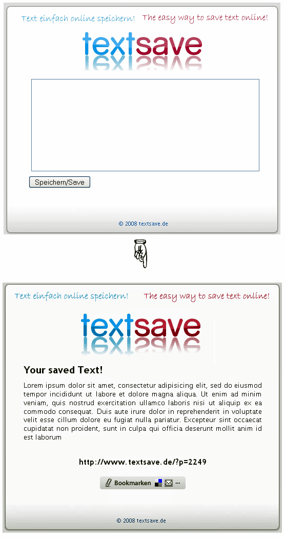 TextSave: Quickly Save & Share Text Online