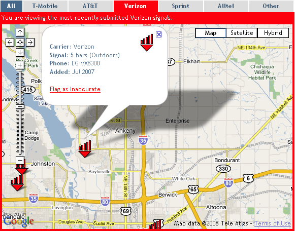 Telcom Signal Locate the Best Cell Phone Coverage in Your Area With Signal Map