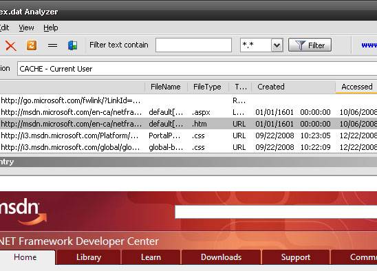 Browser Dat File Really Delete Your Browsing History - wipe MRU & index.dat files