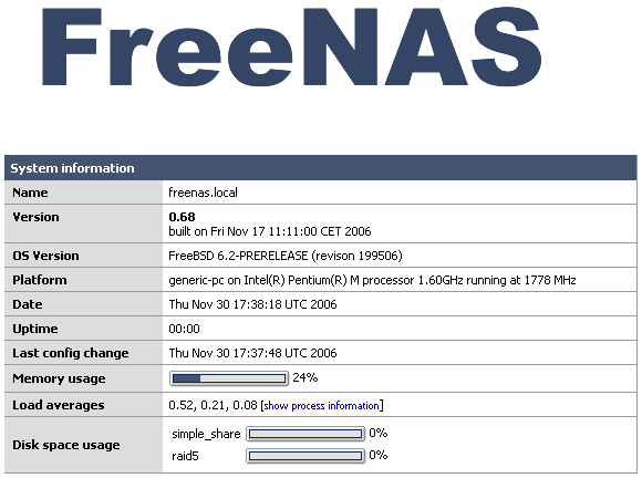 Convert Old PC To Network Attached Storage with FreeNas