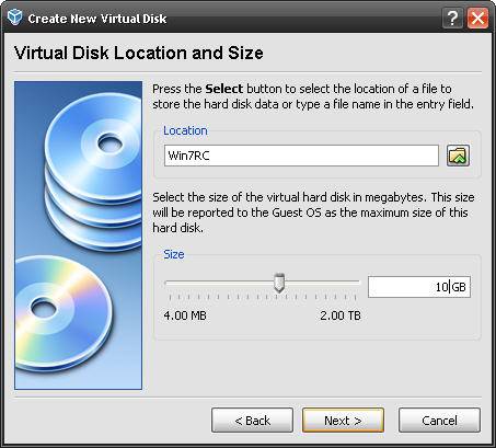 Test Windows 7 RC on a Virtual Machine [Part 1]