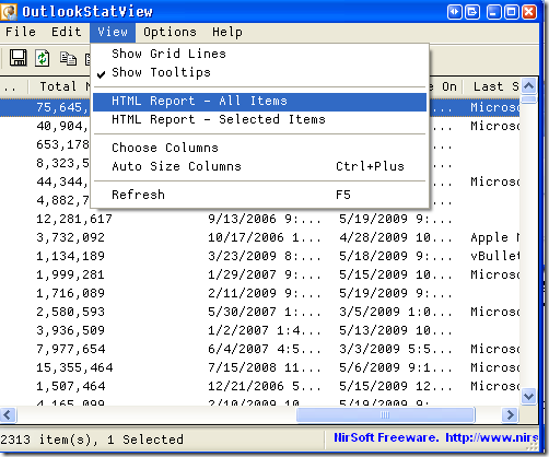 StatView Adds A Whole New World To Outlook