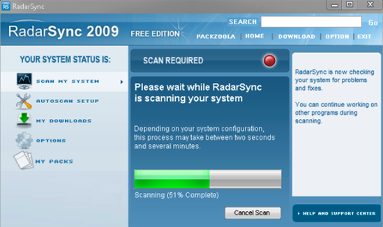 Download Junkies, Update Your System With RadarSync
