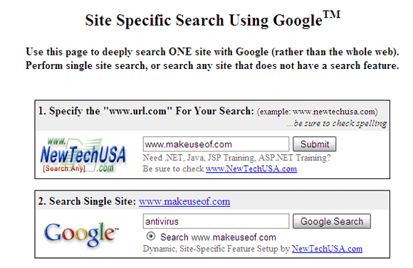 5 Ways to Do a Site-Specific Search Using Search Engines