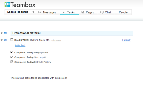 Teambox: Open Source Project Collaboration & Management