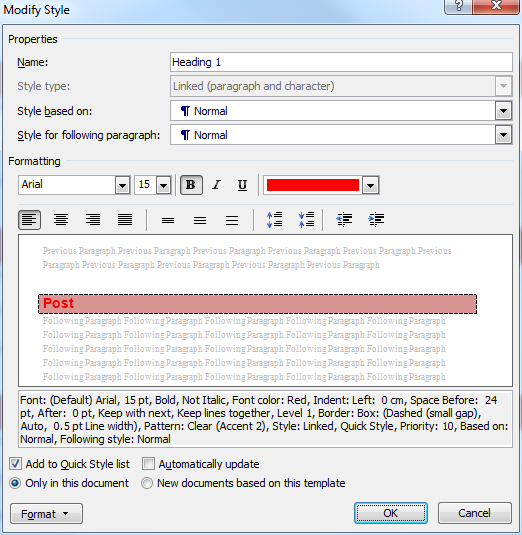 How To Use Styles In Microsoft Word To Save A Lot Of Work