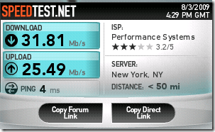 Do an Internet Speed Test with SpeedTest