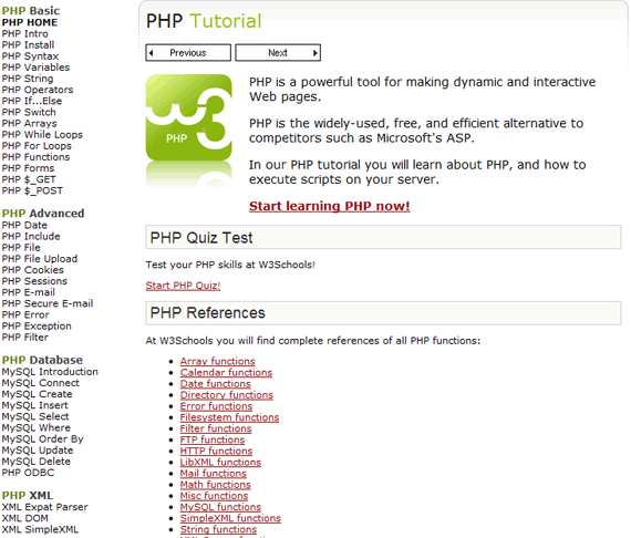 6 Free Sites To Learn About Programming in PHP