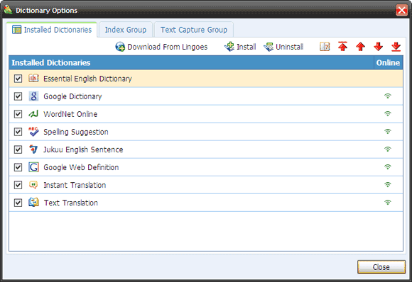 Lingoes - A Portable Dictionary and Multi-Language Translator in Your ...