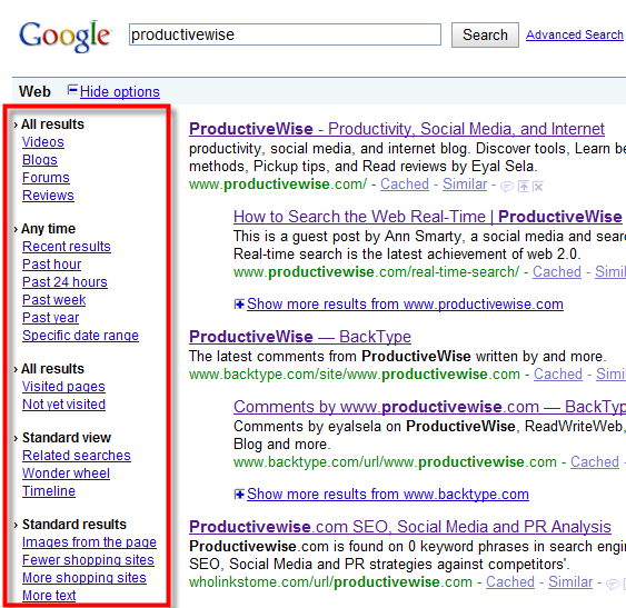 A Quick Guide To Google's New Search Features