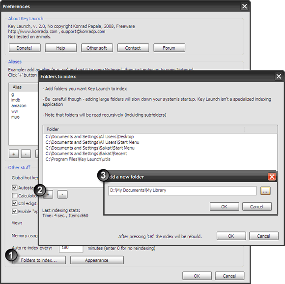 Key Launch KeyLaunch - Launch Programs Fast by Typing in a Few Characters