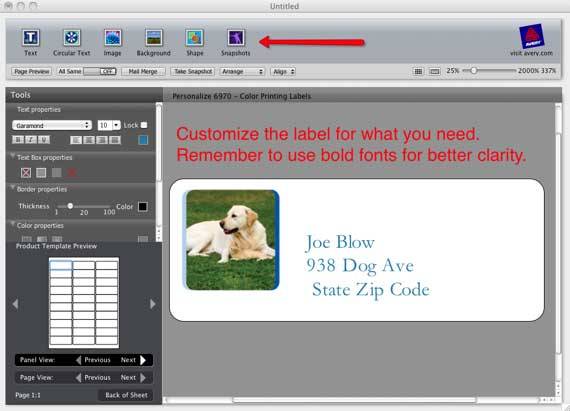 How To Create New Design Projects Using Avery DesignPro