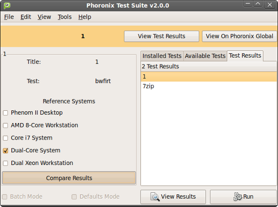 Benchmark Your System With PTS Desktop Live [Linux]