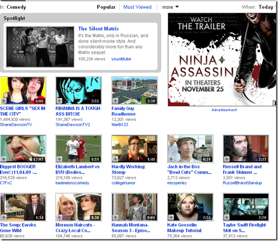 5 Really Cool Video Sites for Funny Videos