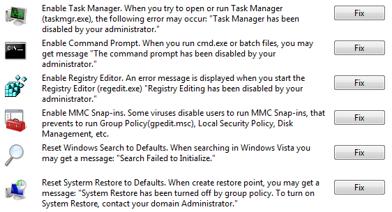 How To Fix Common Windows Problems In A Snap With FixWin