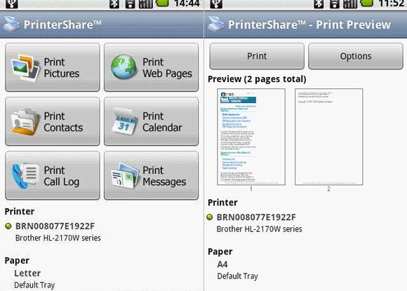 Printable Android Print From Your Android Phone With PrinterShare