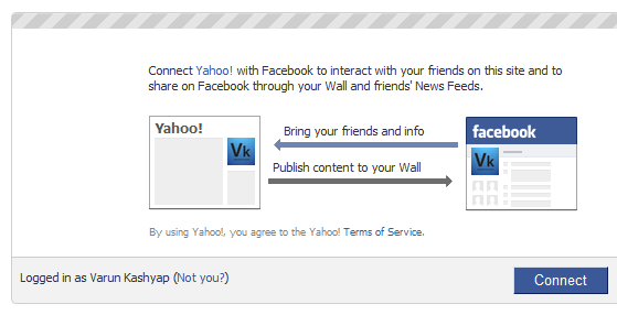 How To Access Your Facebook Profile on My Yahoo