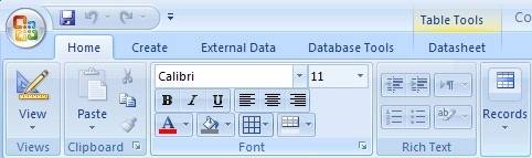 Access Ribbon Guide A Quick Guide To Get Started With Microsoft Access 2007