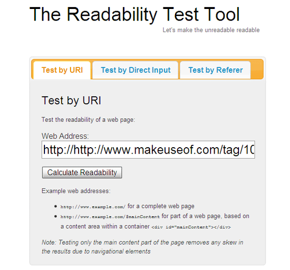 readability score checker using html, css and... 8 Readability Web Tools to Test Your Writing Quality