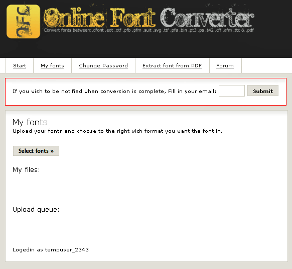 OnlineFontConverter: Easily Convert Fonts Online