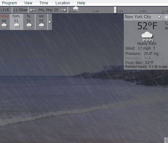 YoWIndow - A Really Cool Weather App With Virtual Weather Display