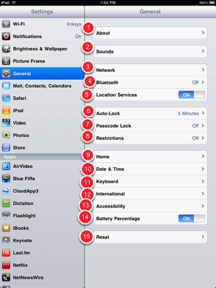 Set Up Your iPad: Detailed Look at General Settings