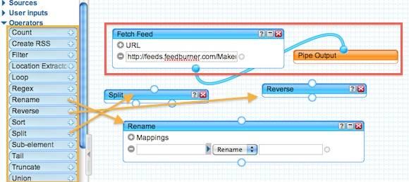 How To Edit Existing RSS Feeds With Yahoo! Pipes