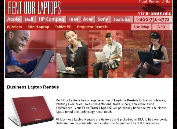 Top 5 Sites to Rent Laptop Computers