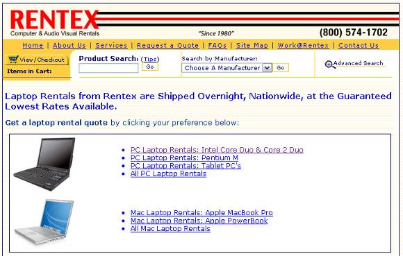 Top 5 Sites to Rent Laptop Computers