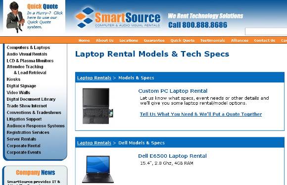 Top 5 Sites to Rent Laptop Computers