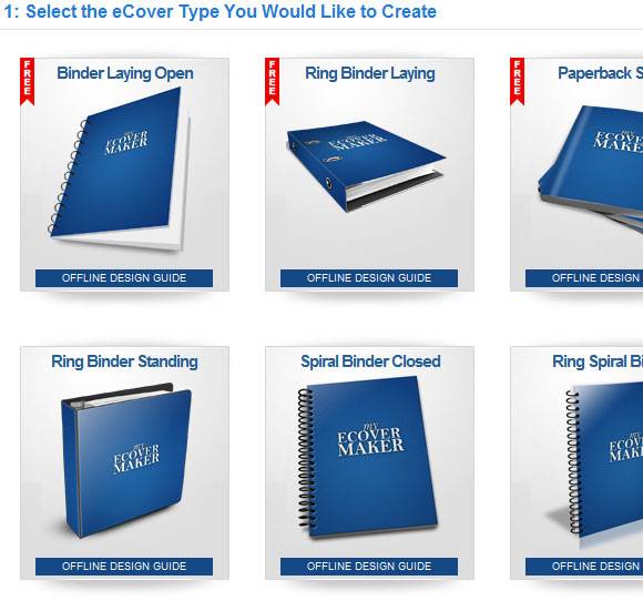 MyeCoverMaker: 3D eCover Creator Software Online