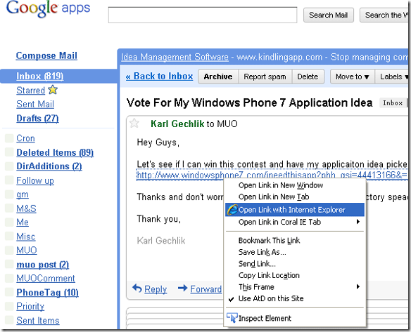 How To Open Specific Links With Other Browsers While Using Firefox