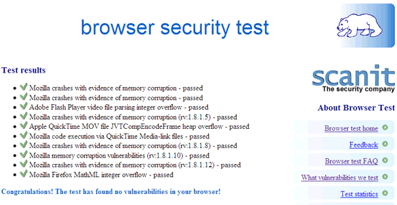 Secure Testing Browser Format 7 Browser Security Tests to Try Out and Prevent Exploit Attacks