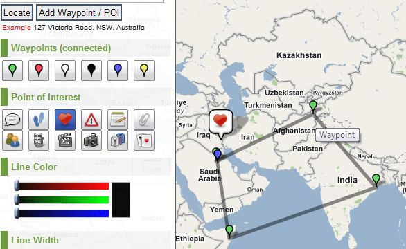 TinyMap: Quickly Mark Locations on Map & Share