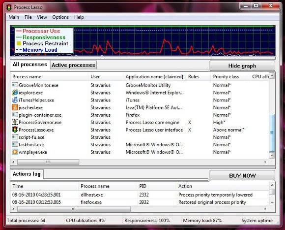 Process Lasso Makes Windows Performance Optimization an Easy Task