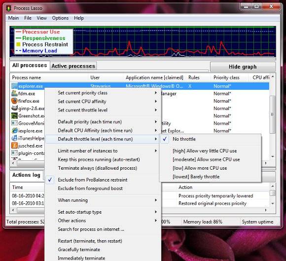 Process Lasso Makes Windows Performance Optimization an Easy Task