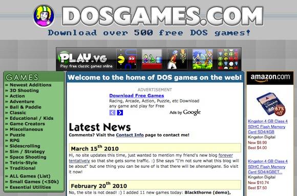 7 Sites To Find The Best Classic DOS Games