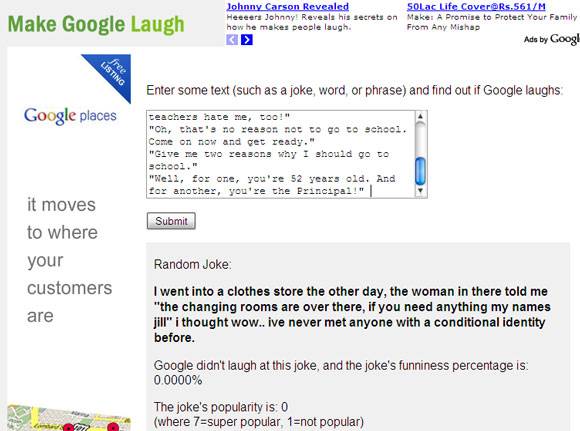 Smile With Google: 8 Funny Websites That Are Based On Google