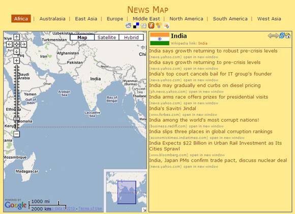 Catch the News on a World Map With These 7 Map-Based News Aggregators