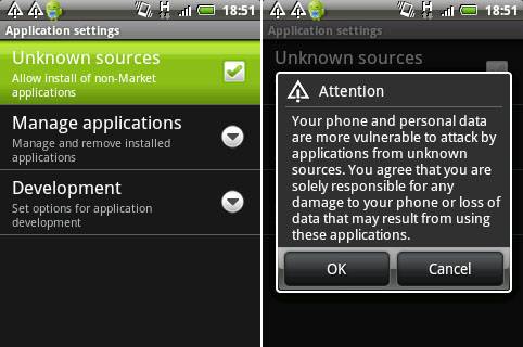 How to Download & Install Non-Market Google Android Mobile Apps