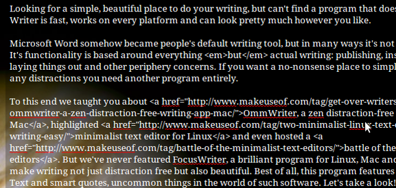 FocusWriter - Minimalist, Distraction-Free & Beautiful Text Editor