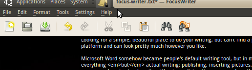 FocusWriter - Minimalist, Distraction-Free & Beautiful Text Editor