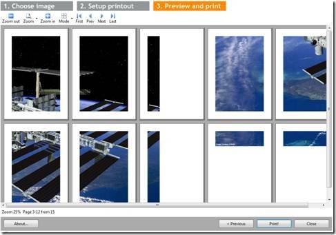 Image Print Wizard: Spread & Print Posters on Multiple Pages