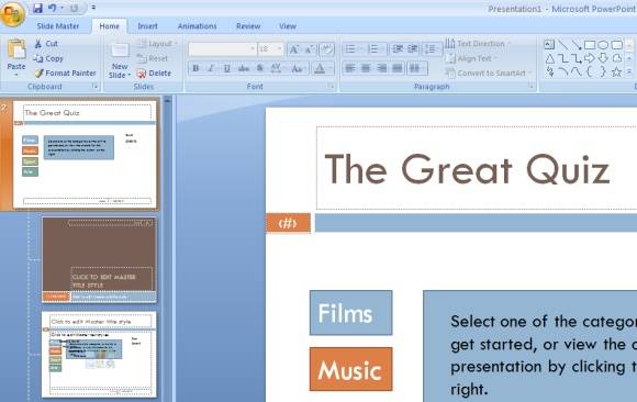 How To Create An Interactive Quiz Using Powerpoint Masters