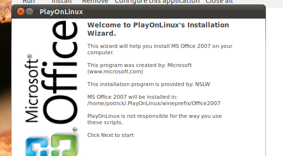 How To Easily Install Microsoft Office 2007 On Linux